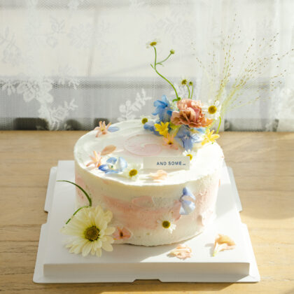 Flower Palette Cake